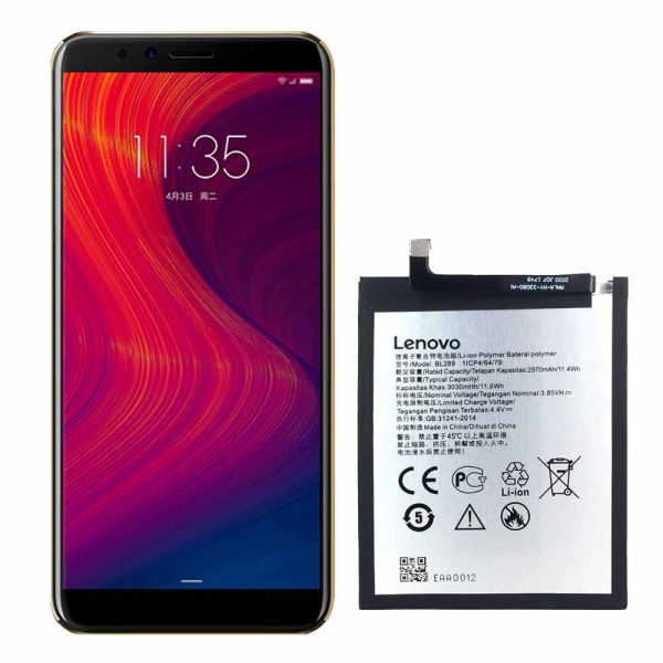 باتری K5 Play لنوو K5 Play BL289