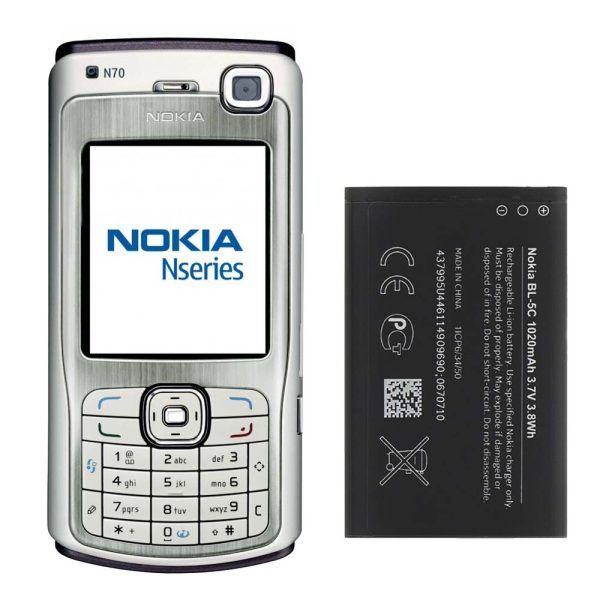 باتری N70 نوکیا Nokia N70 BL-5C