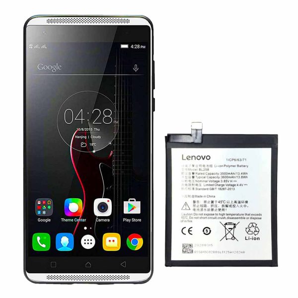 باتری Vibe X3 لنوو Vibe X3 BL258