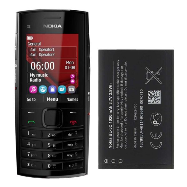 باتری X2-02 نوکیا Nokia X2-02 BL-5C