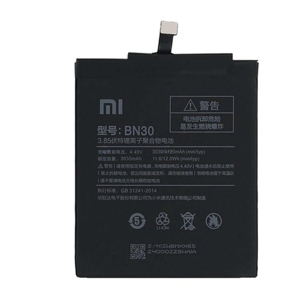 خرید باتری ردمی 4 ای شیائومی Redmi 4A BN30