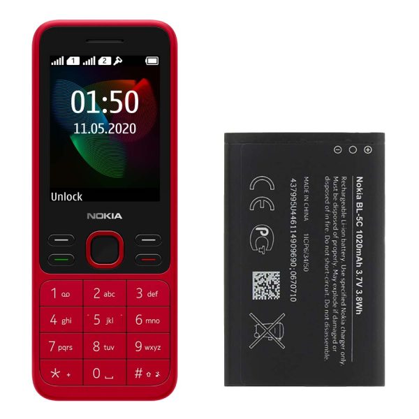 باتری نوکیا 150 2020 Nokia 150 2020 BL-5C