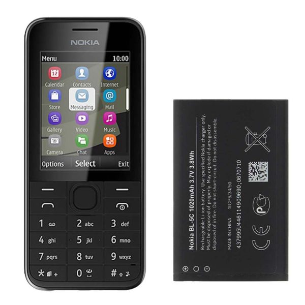 باتری نوکیا 208 Nokia 208 BL-5C
