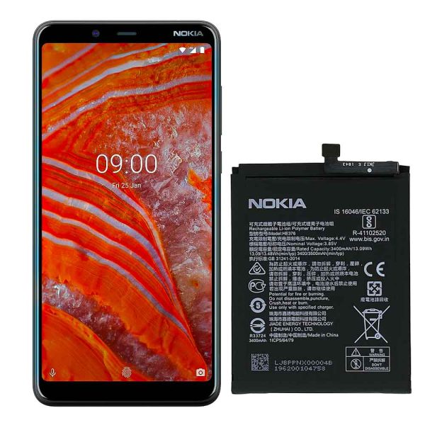 باتری نوکیا 3.1 پلاس Nokia 3.1 Plus HE376