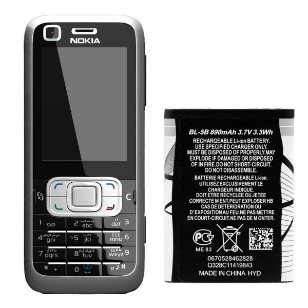 باتری نوکیا 6120 Nokia 6120 Classic BL-5b