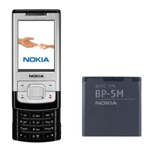 باتری نوکیا 6500 اسلاید Nokia 6500 Slide BP-5M