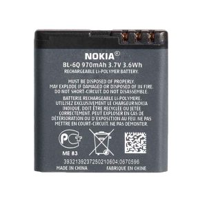 قیمت باتری نوکیا 6700 Nokia 6700 Classic BL-6Q